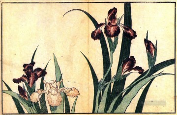  Hokusai Pintura al %C3%B3leo - iris katsushika hokusai japonés